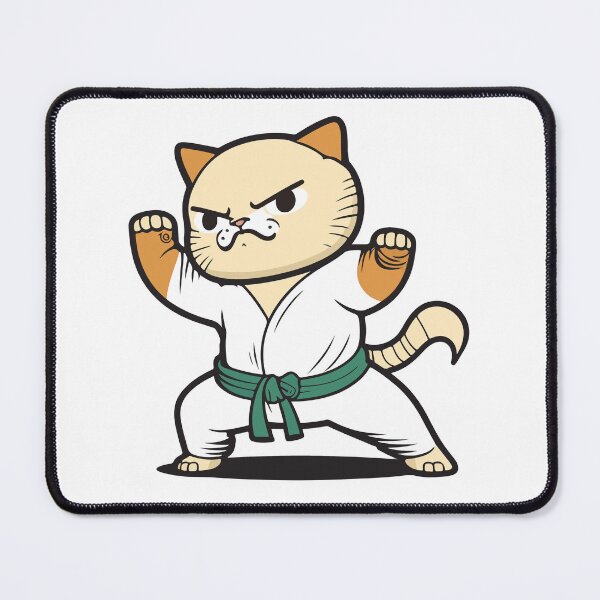 Item preview, Purrfectly Powerful: The Karate Cat designed and sold by Colorful Dreams.