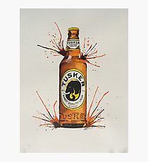 TUSKER LARGER Photographic Print