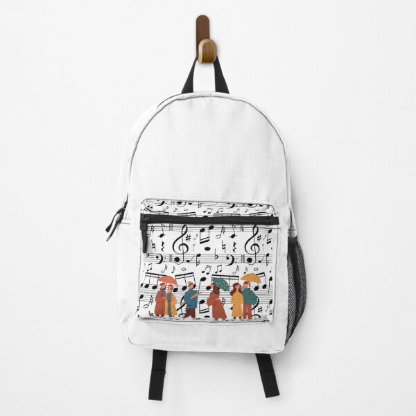 Item preview, Happy Raining Music Sticker designed and sold by IdeasForFreedom.