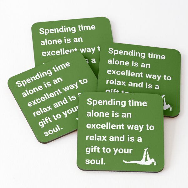 Item preview, Spending Time Alone (5) designed and sold by BingsBooks.