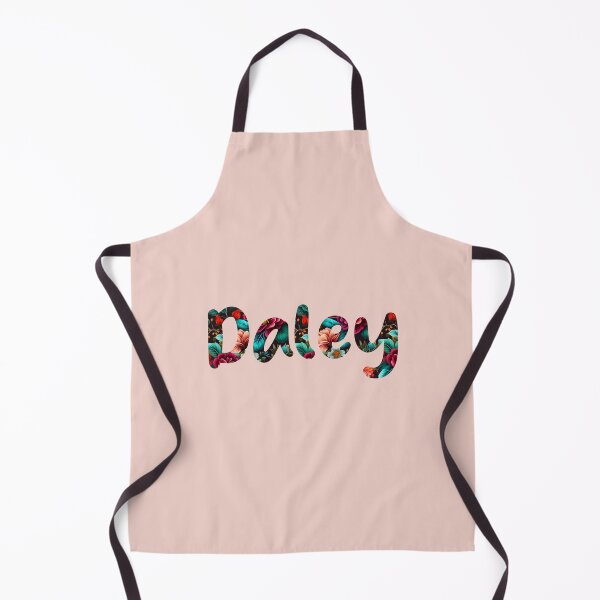 Item preview, Floral Daley Name : Daley Name With Flowers designed and sold by ABCDEmily ©.