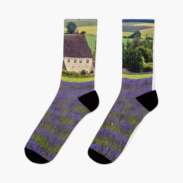 Item preview, Lavender Field Summer Flowers Cotswolds England designed and sold by AndyEvansPhotos.