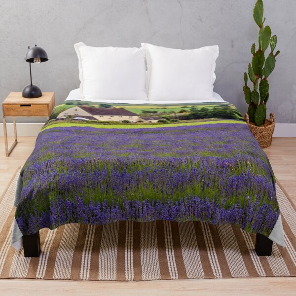 Item preview, Lavender Field Summer Flowers Cotswolds England designed and sold by AndyEvansPhotos.