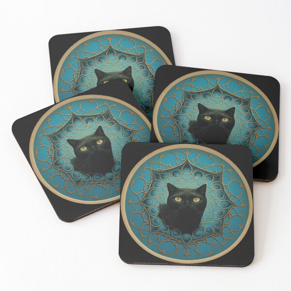 Item preview, Cat Noir #640 | Black Cat designed and sold by Black-Cats.