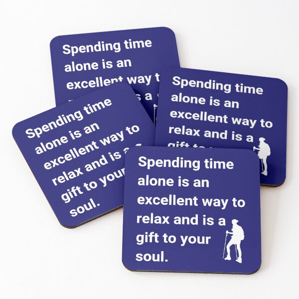 Item preview, Spending Time Alone (6) designed and sold by BingsBooks.