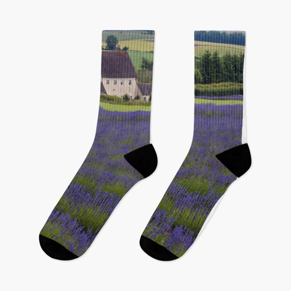 Item preview, Lavender Field Summer Flowers Cotswolds England designed and sold by AndyEvansPhotos.