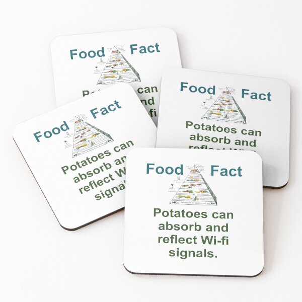 Item preview, Potatoes Can Absorb And Reflect - Food Fact designed and sold by CrankyOldDude.
