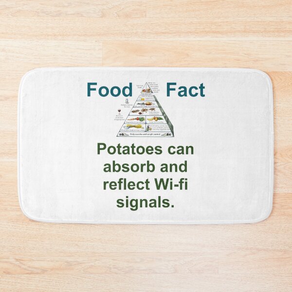 Item preview, Potatoes Can Absorb And Reflect - Food Fact designed and sold by CrankyOldDude.