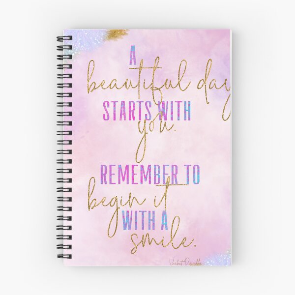 Item preview, Beautiful Day Begins with a Smile Pastel  designed and sold by Dais Zigns.