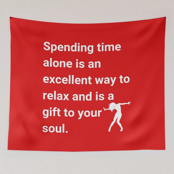 Item preview, Spending Time Alone (8) designed and sold by BingsBooks.