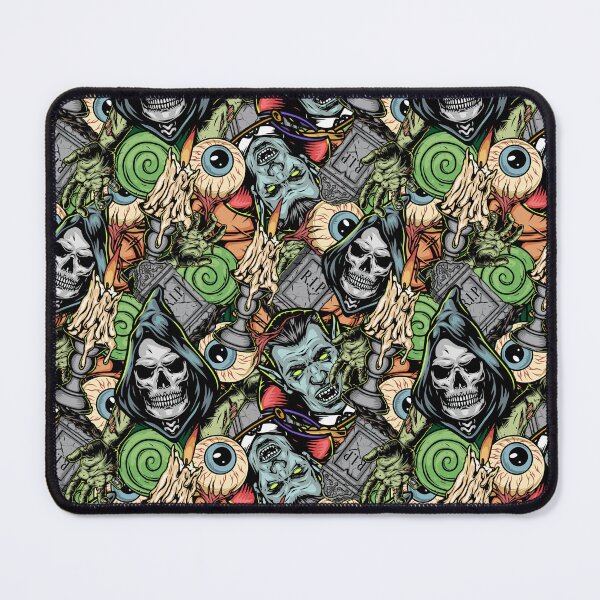 Item preview, Halloween horror pattern 2 designed and sold by monsterplanet.