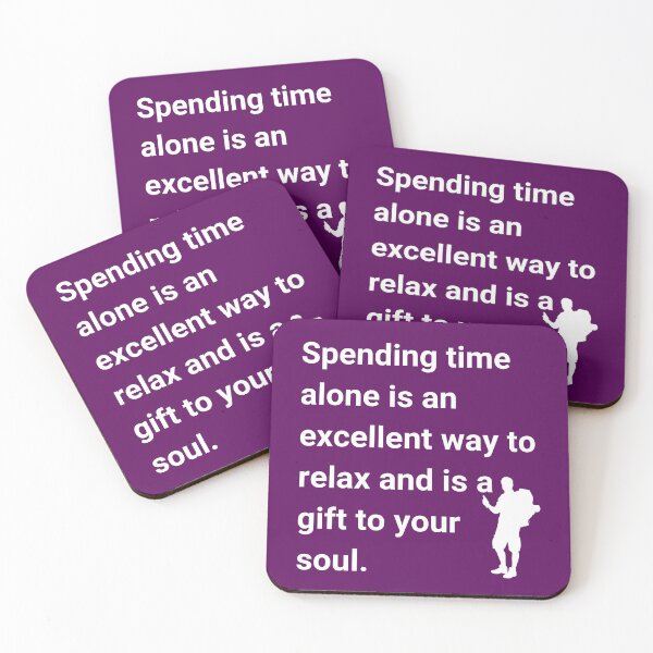 Item preview, Spending Time Alone (9) designed and sold by BingsBooks.