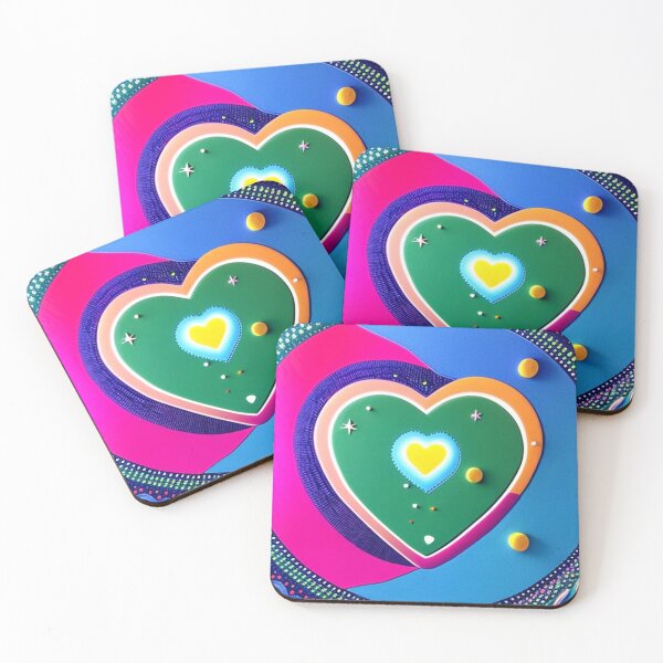 Item preview, Colorful Heart designed and sold by Digiheart.
