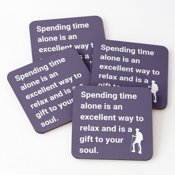 Item preview, Spending Time Alone (10) designed and sold by BingsBooks.