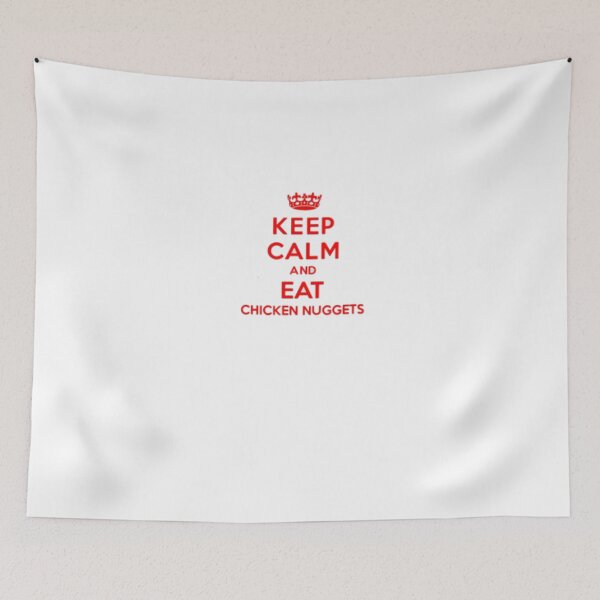 Aperçu de l'œuvre Keep Calm And Eat Chicken - Fun créée et vendue par LeTakens.