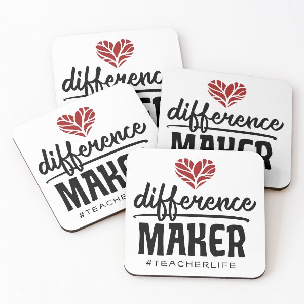 Item preview, difference MAKER #TeacherLife designed and sold by Froyd Wess.