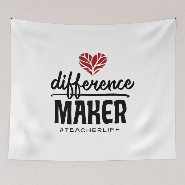 Item preview, difference MAKER #TeacherLife designed and sold by Froyd Wess.