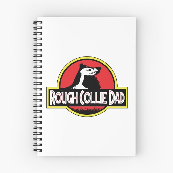 Artikelvorschau, (Für hellen Hintergrund) Jurassic Rough Collie Dad entworfen und verkauft von More Cute Dogs.
