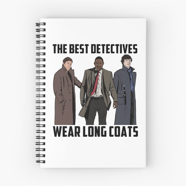Item preview, The Best Detectives Wear Long Coats designed and sold by JonahKensett.