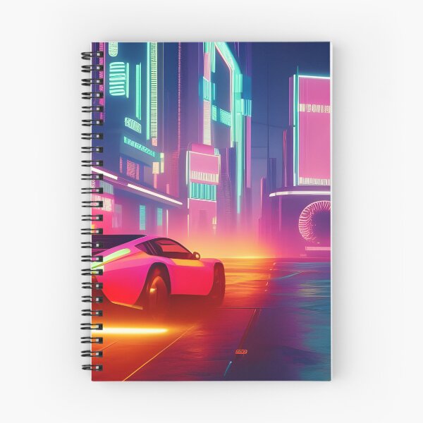 Item preview, Synth Wave Night Racing designed and sold by Ink Art Design.