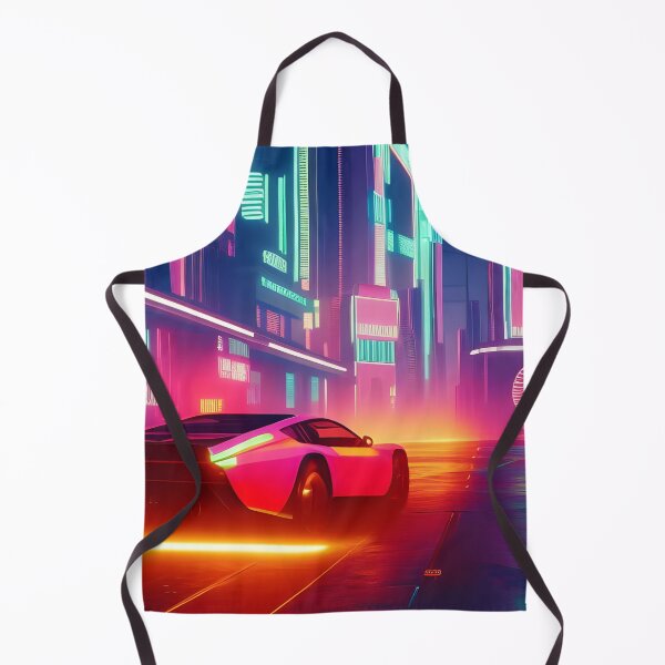Item preview, Synth Wave Night Racing designed and sold by Ink Art Design.
