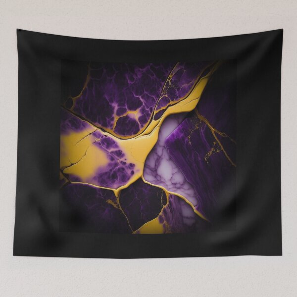 Item preview, Yellow and purple marble texture, quartz designed and sold by SvarunPogani.