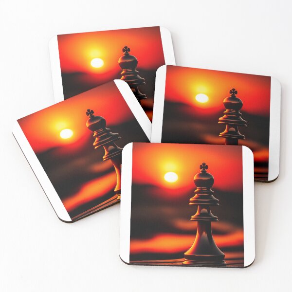 Item preview, Chess Retro Sunset designed and sold by erion-store.