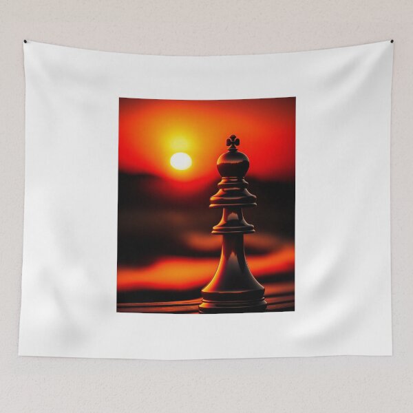 Item preview, Chess Retro Sunset designed and sold by erion-store.