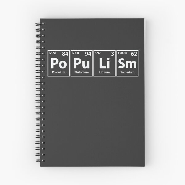 Item preview, Populism (Po-Pu-Li-Sm) Periodic Elements Spelling designed and sold by cerebrands.