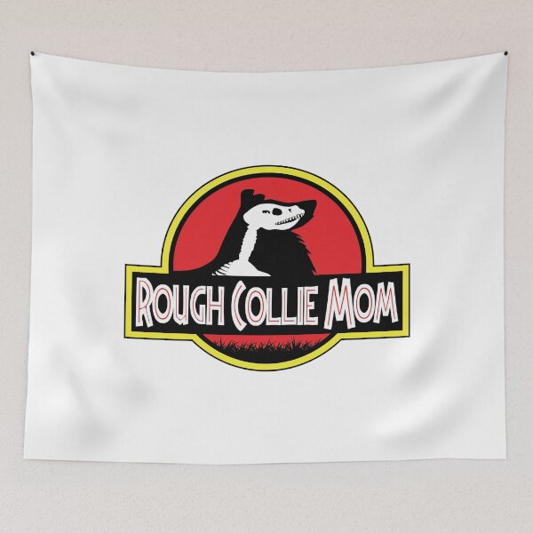 Item preview, (For Bright Background) Jurassic Rough Collie Mom designed and sold by More Cute Dogs.