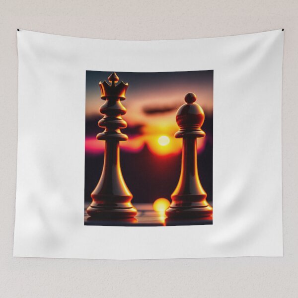 Item preview, Chess Retro Sunset designed and sold by erion-store.