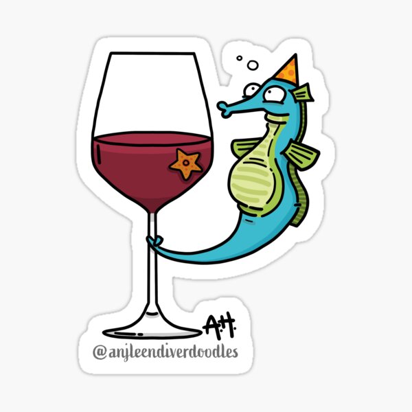 Artikel-Vorschau von Schnockered Seahorse, designt und verkauft von anjleendiver.