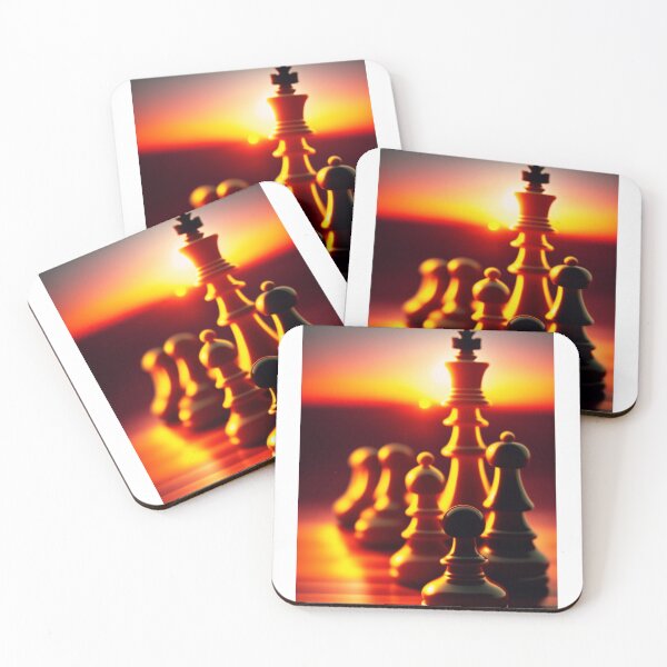 Item preview, Chess Retro Sunset designed and sold by erion-store.