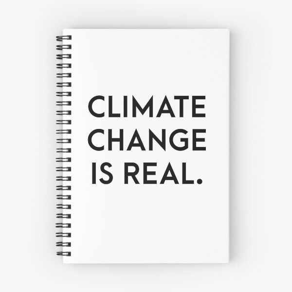 Item preview, Climate change is real - Black font designed and sold by Mariah Quick.