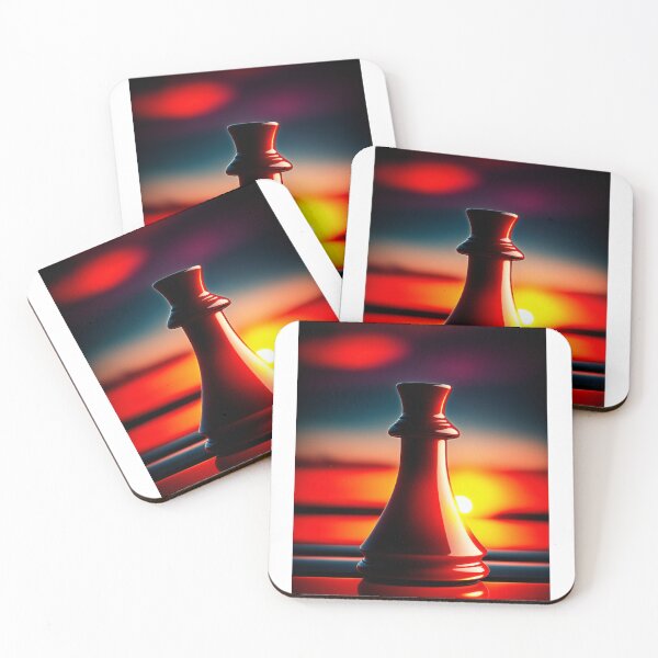 Item preview, Chess Retro Sunset designed and sold by erion-store.
