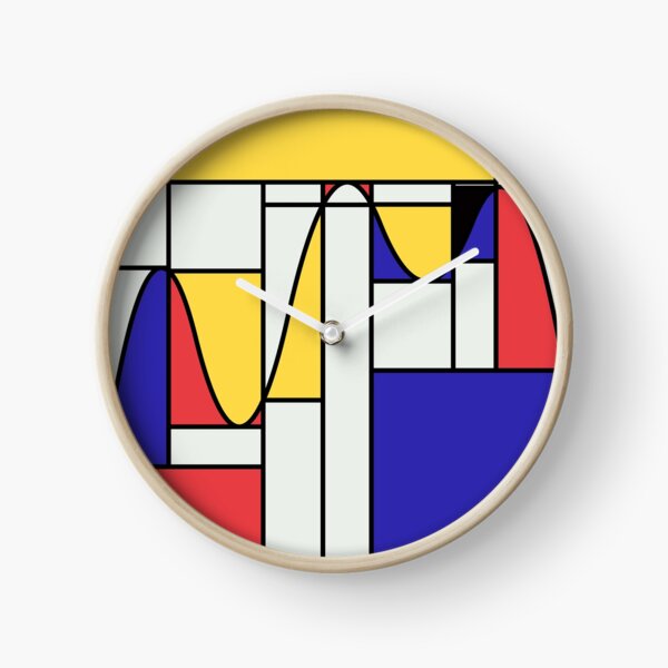 Item preview, Riemondrian - Mathematical Art based on the work of Piet Mondrian designed and sold by Christopher Hanusa.