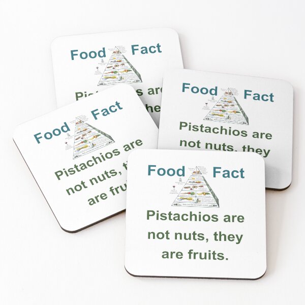 Item preview, Pistachios Are Not Nuts - Food Fact designed and sold by CrankyOldDude.
