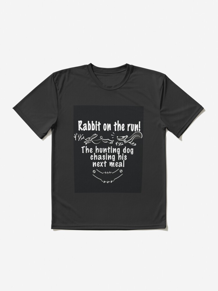 Imagen 2 de 7, Camiseta deportiva con la obra Dog vs. Rabbit: The Hunt, diseñada y vendida por bertelv.