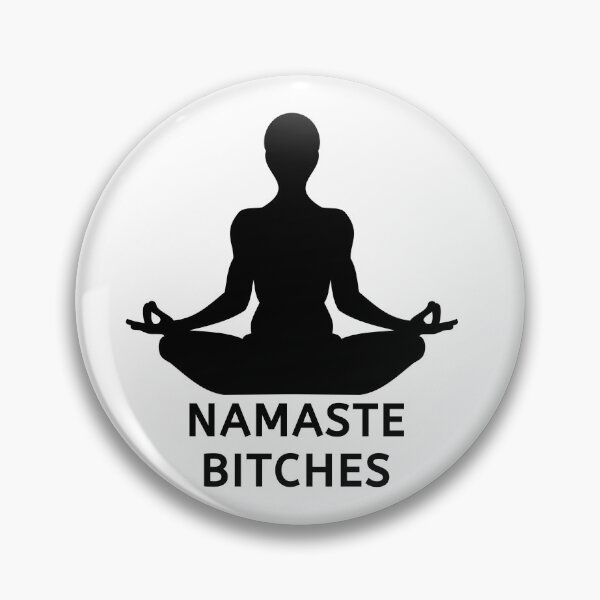 Item preview, 'Namaste Bitches' Yoga T-Shirt designed and sold by rbrett69.