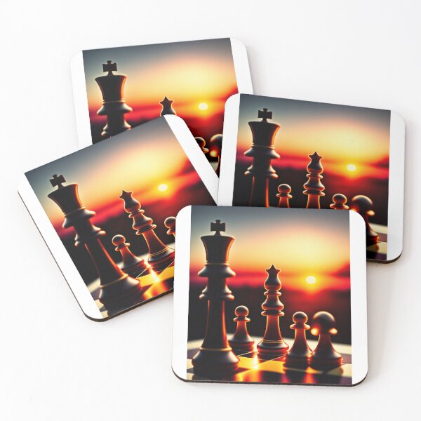 Item preview, Chess Retro Sunset designed and sold by erion-store.
