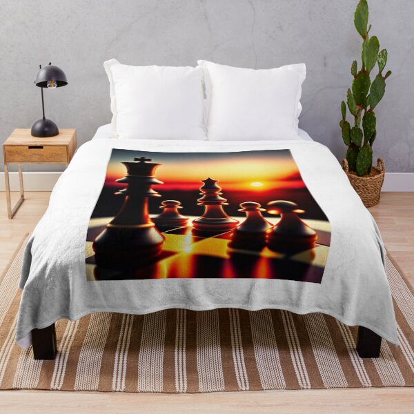Item preview, Chess Retro Sunset designed and sold by erion-store.