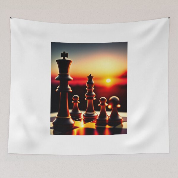 Item preview, Chess Retro Sunset designed and sold by erion-store.