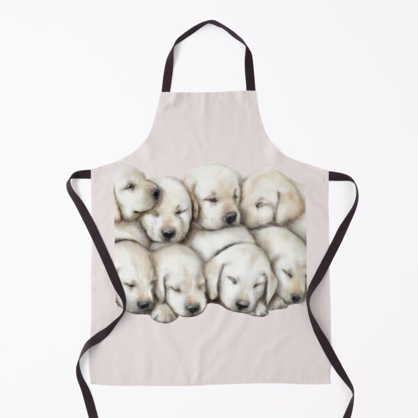 Item preview, Labrador Puppies Cuddling and Sleeping Together designed and sold by PapitosPlace.