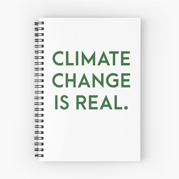 Item preview, Climate change is real - green font designed and sold by Mariah Quick.