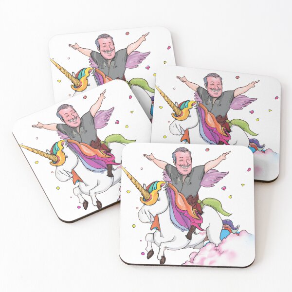Item preview, Man Riding A Unicorn In The Clouds designed and sold by cksplash.