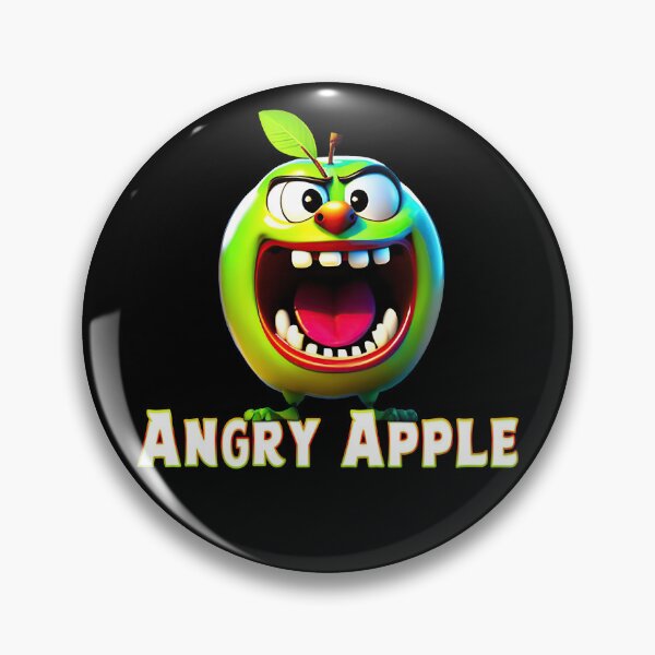 Item preview, Angry Apple designed and sold by trickydee.