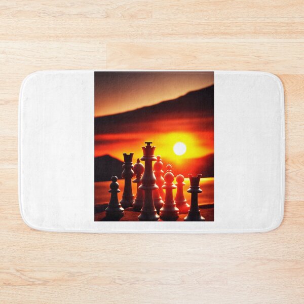 Item preview, Chess Retro Sunset designed and sold by erion-store.