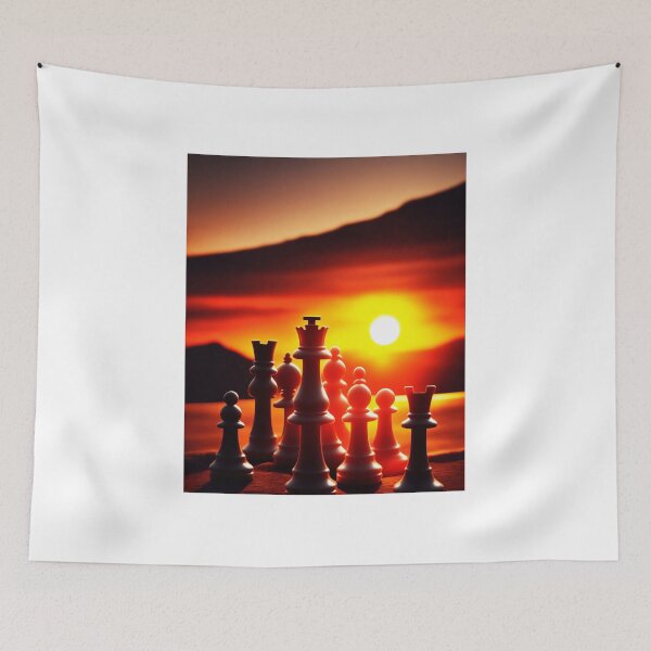 Item preview, Chess Retro Sunset designed and sold by erion-store.