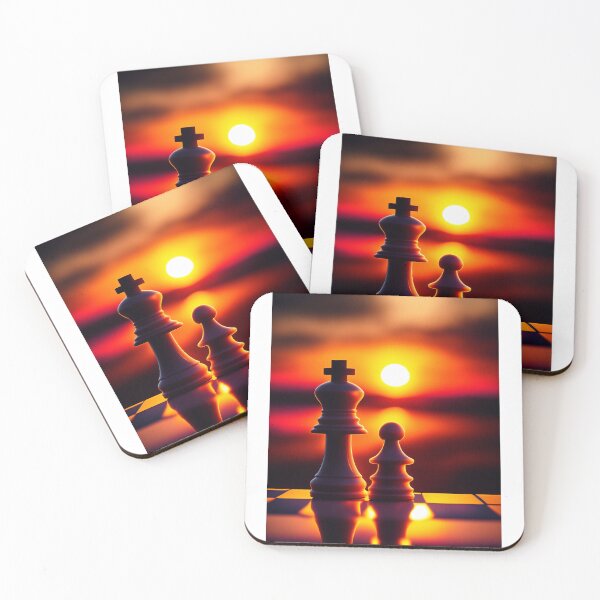 Item preview, Chess Retro Sunset designed and sold by erion-store.