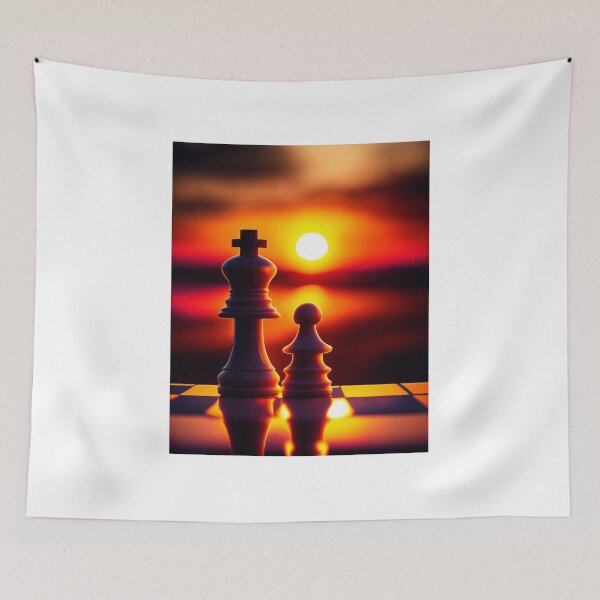 Item preview, Chess Retro Sunset designed and sold by erion-store.